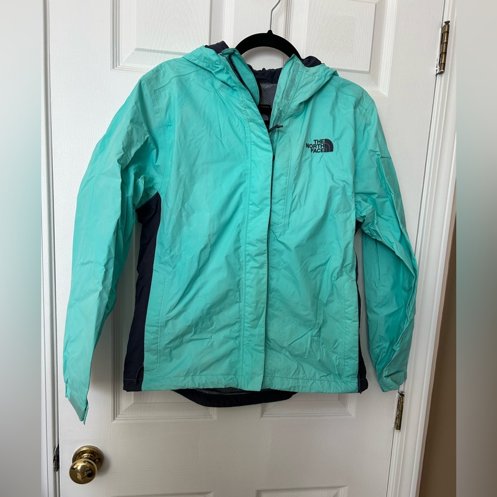 Northface Rain Jacket - Aqua/Teal - Picture 2 of 4